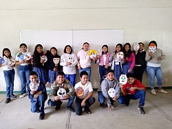 Máscaras día de muertos